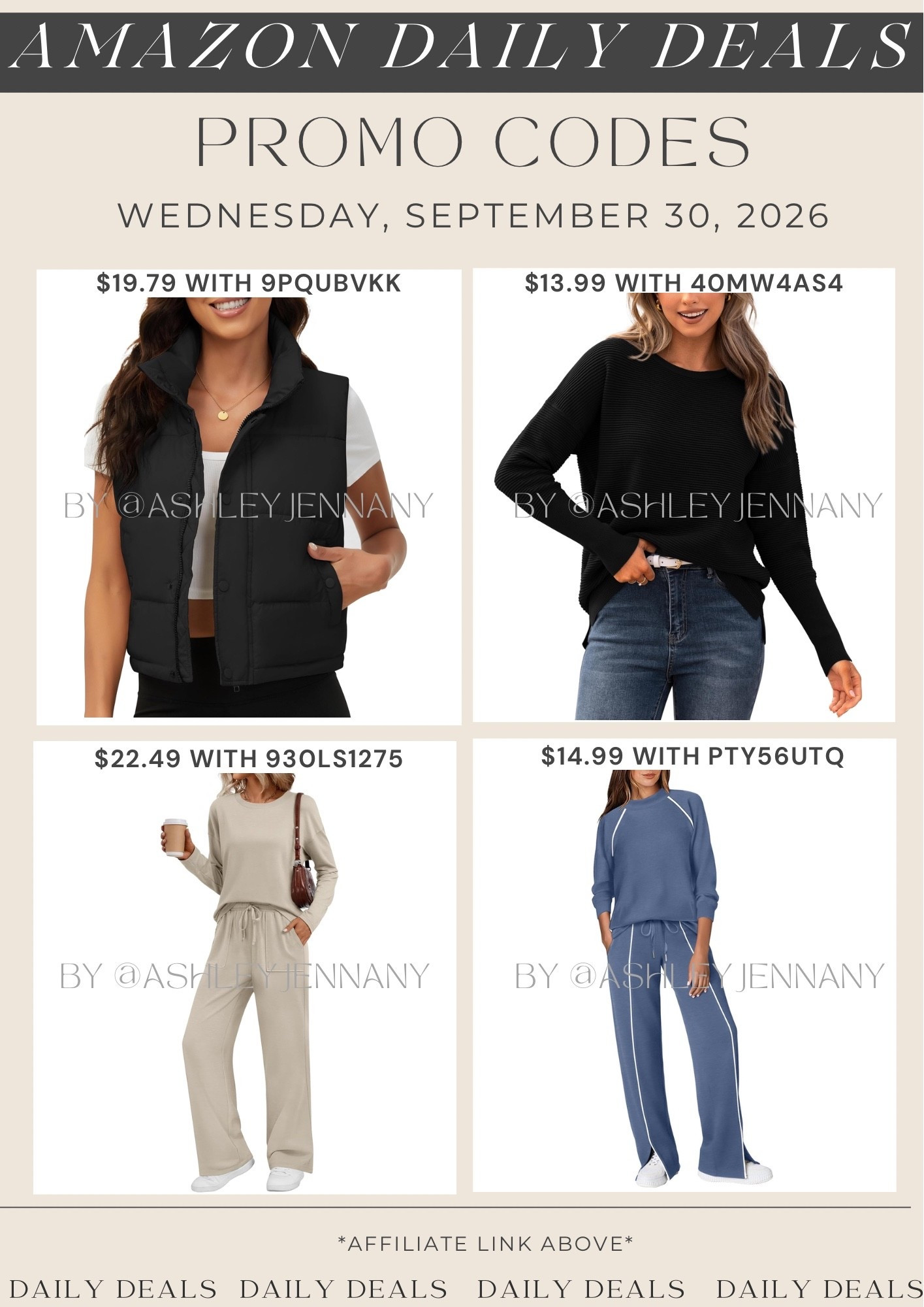 Amazon deals

#LTKMidsize #LTKSaleAlert #LTKSeasonal