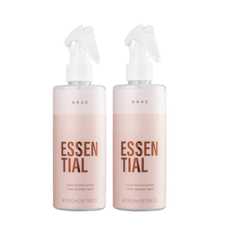 Kit Braé Essential Hair Repair Spray (2 Unidades) | Beleza Na Web (BR)