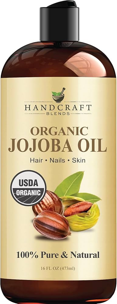 Handcraft Blends USDA Organic Jojoba Oil - 16 Fl Oz - 100% Pure and Natural - Premium Grade Oil f... | Amazon (US)