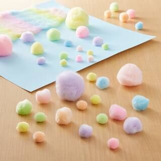 Pastel Pom Poms by Creatology™, 300ct. | Michaels Stores
