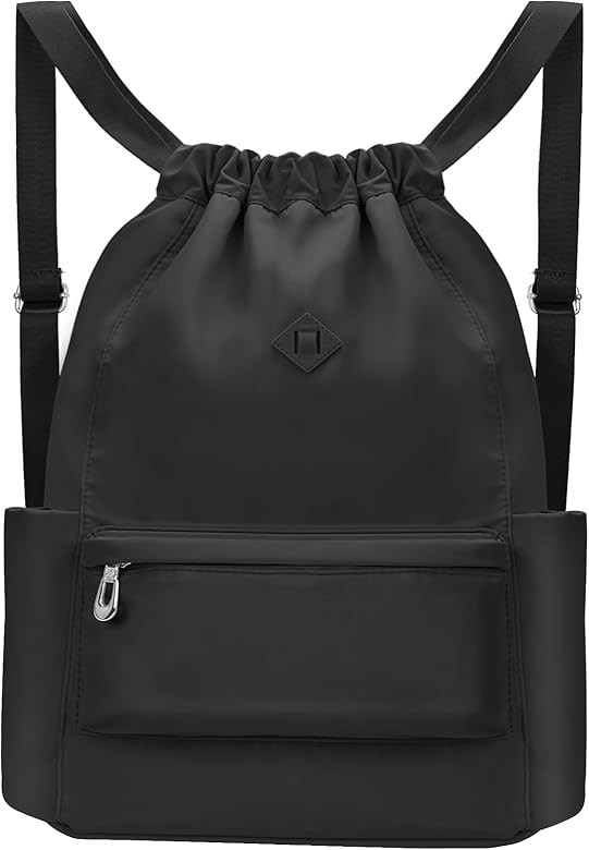 BAVELOE Drawstring Gym Backpack for Men and Women      
 Polyester  

 Adult | Amazon (US)