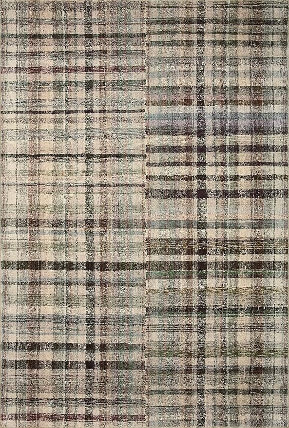 Loloi Chris Loves Julia Humphrey Collection HUM-03 Forest/Multi 7'-3'' x 9'-3'' .38" Pile Height,... | Amazon (US)