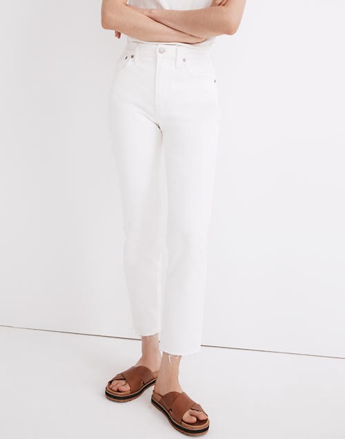 The Perfect Vintage Jean in Tile White | Madewell