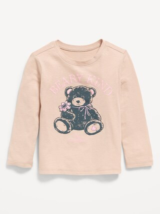 Long-Sleeve Graphic T-Shirt for Toddler Girls | Old Navy (US)