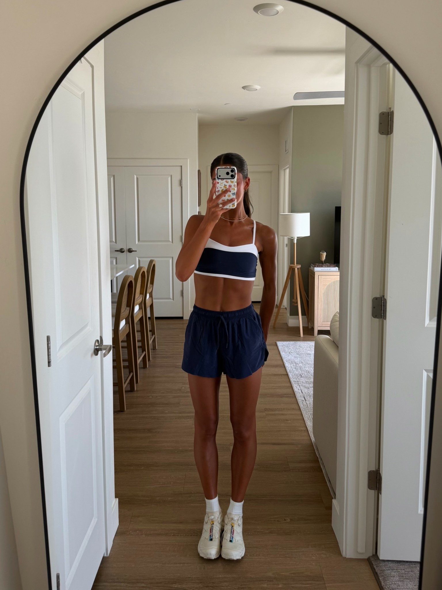 #AbercrombiePartner Wearing XS bra & XS shorts @abercrombie