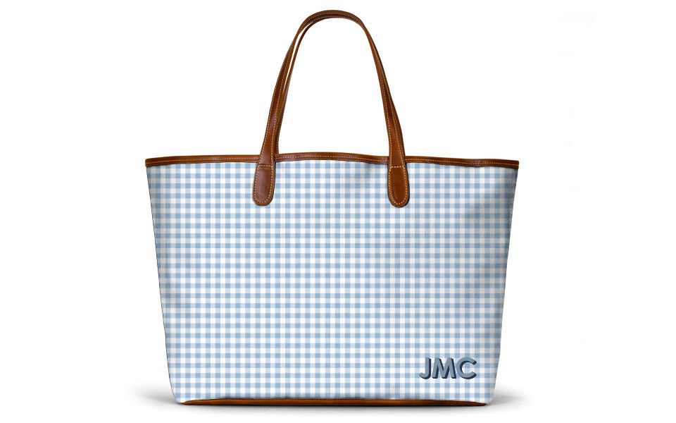 St. Anne Tote - Printed Monogram $200 | Barrington Gifts