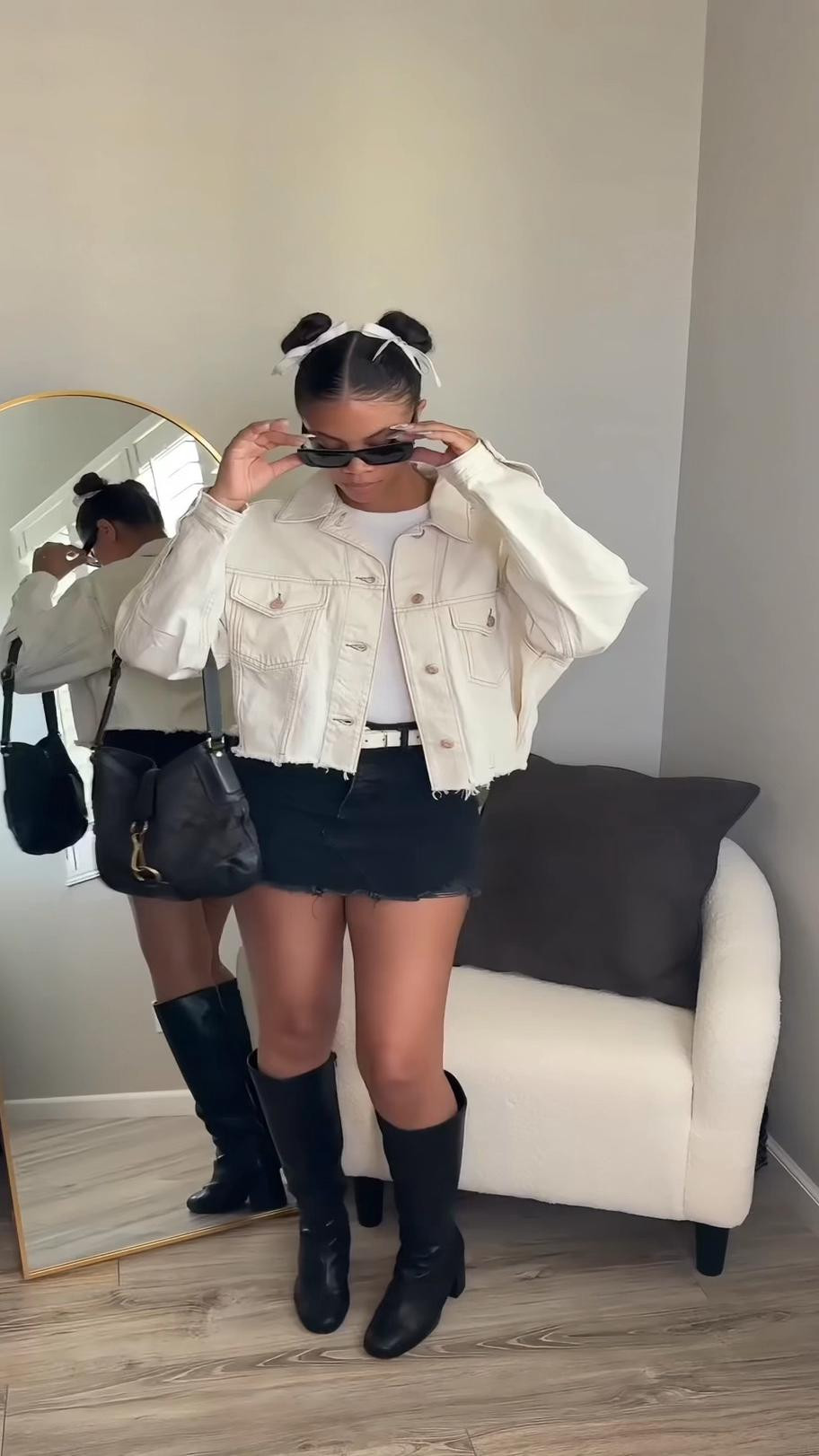 stepping into pre-fall 🍂🧸
.
.
.
.
.

Cozy fall style, transitional outfit, platform Uggs, fall essentials, layering, comfortable chic, casual fall look, denim looks 🍂 
#PreFallStyle #CozyLayers #TransitionalOutfits #FallVibes #SeasonalSwitch #AutumnInspo 

#LTKSeasonal #LTKNYFW #LTKFallSale