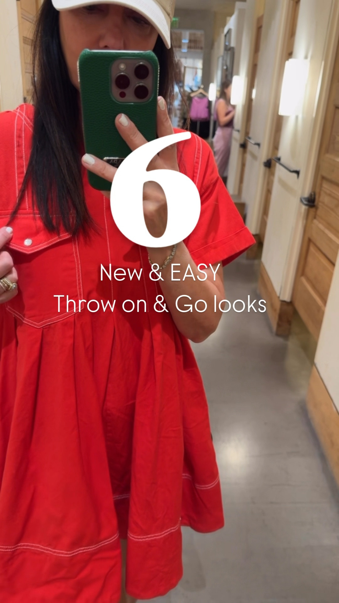 New favs from
Anthro! Cute dresses and easy throw on pieces to get out the door fast! 
Wearing 28 in all jeans, small in tops, medium for length in dresses 
Ps. The link isn’t online yet to link so i linked the ivory version - I will update as soon as it goes live! 

#LTKWatchNow #LTKPetite #LTKFindsUnder100