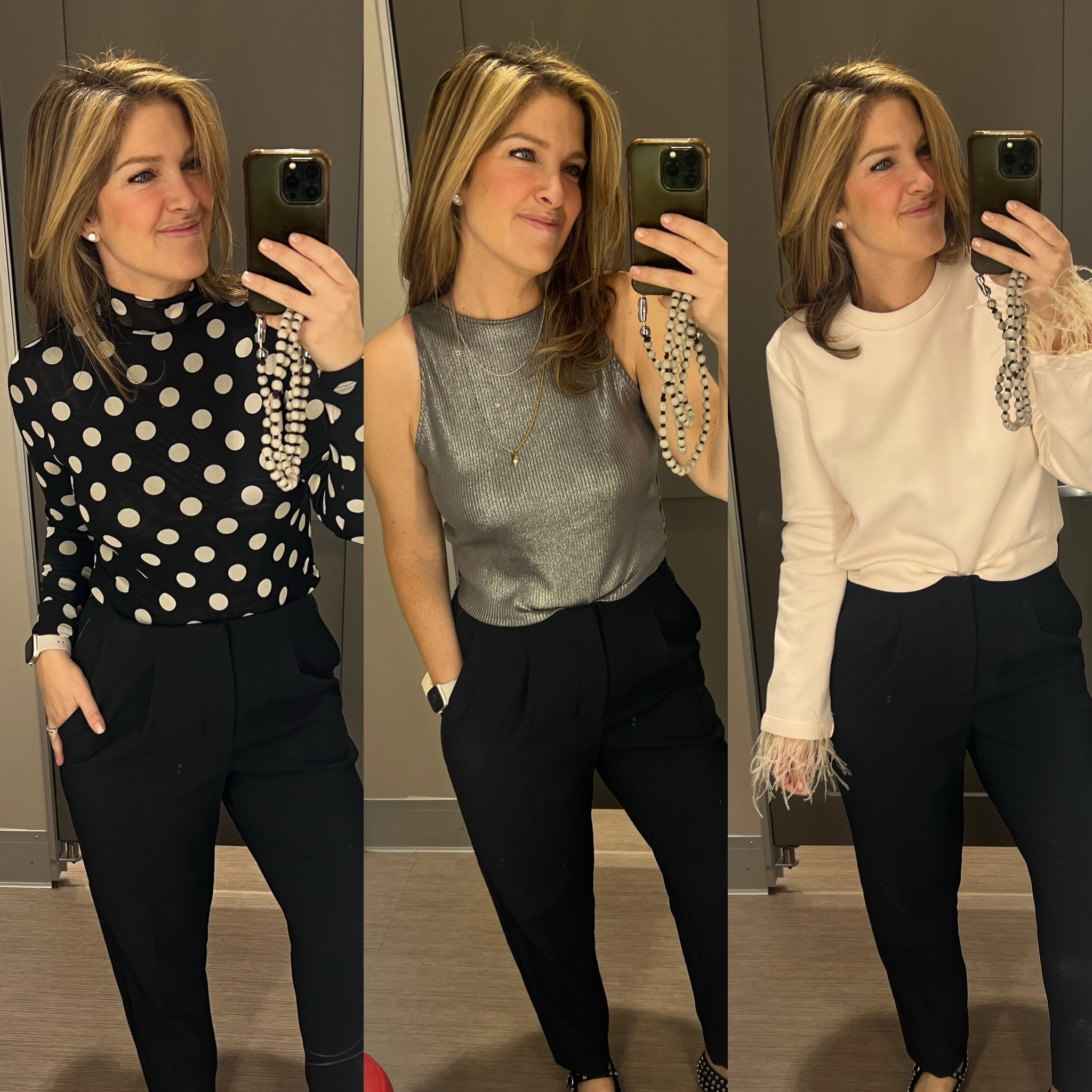 Target #CyberWeek sale - everything discounted! Loving these festive tops 😍 Comment “SHOP” for links!

#targetfinds #Targetstyle #sharemytargetstyle

#LTKStyleTip #LTKCyberWeek #LTKFindsUnder50