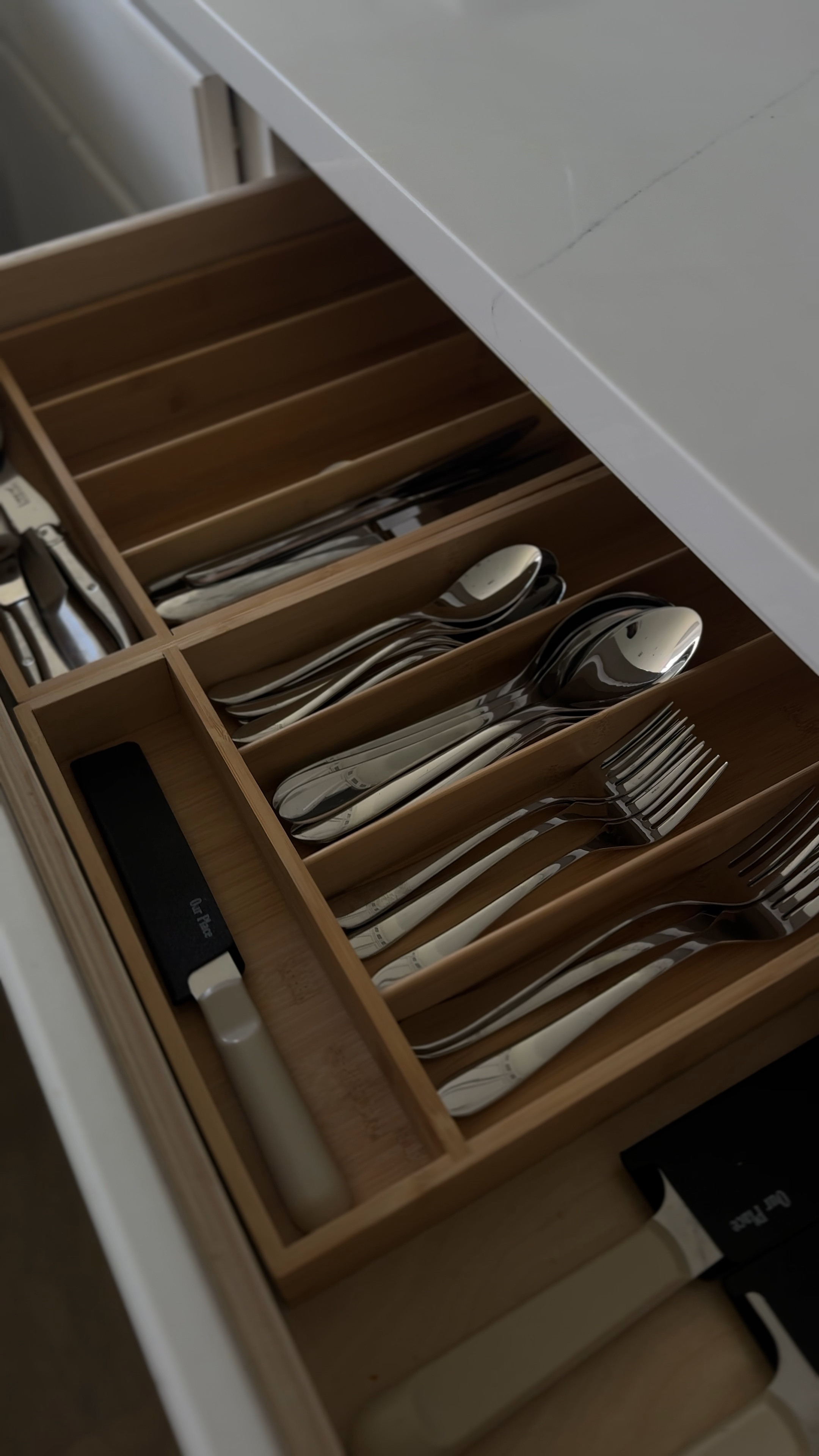 Bamboo 5 Compartment Flatware Drawer
Organizer Brown - Brightroom target 

#LTKFindsUnder50 #LTKHome #LTKFindsUnder100