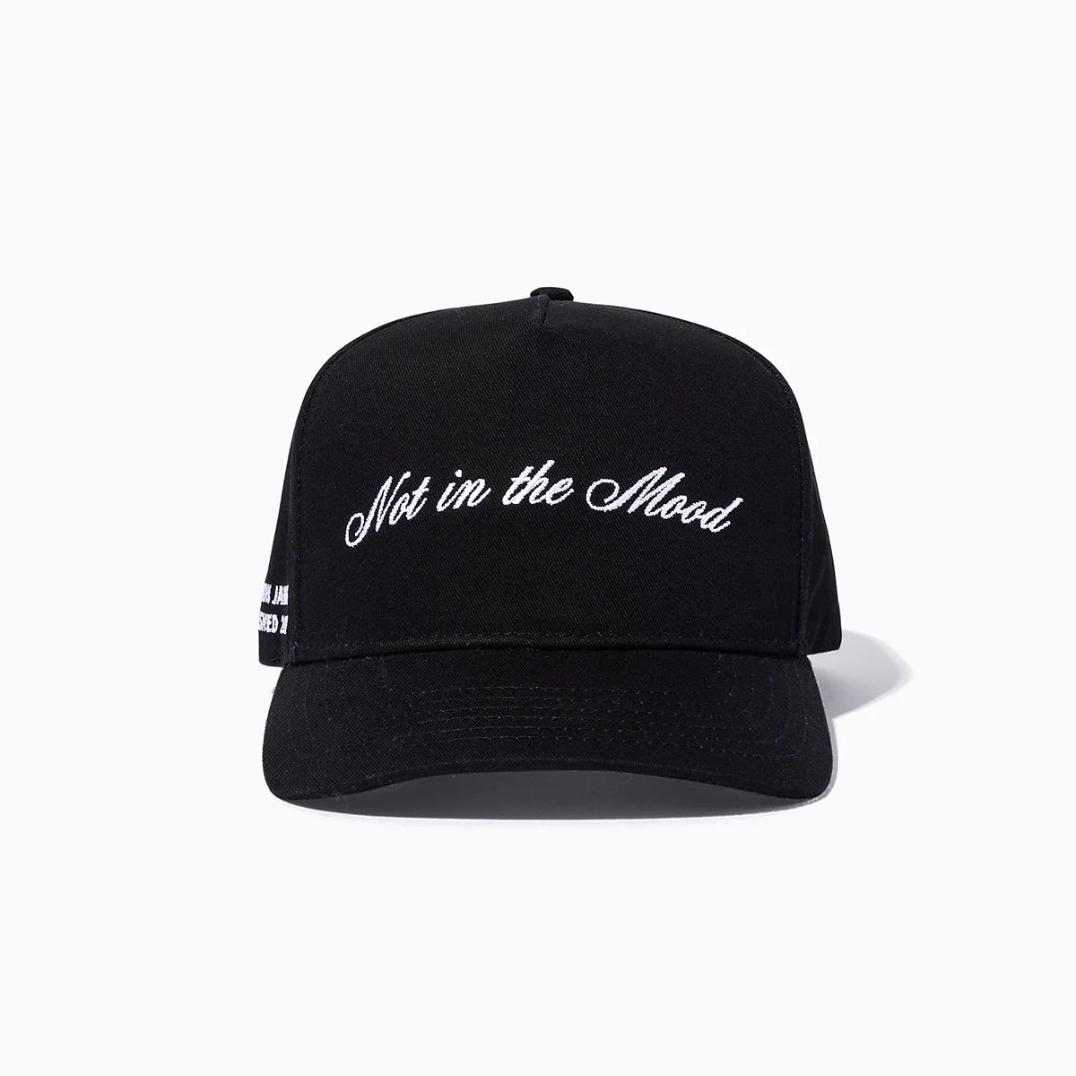 Not in the Mood Canvas Snapback Trucker Hat | Uncommon Lifestyle | Uncommon James