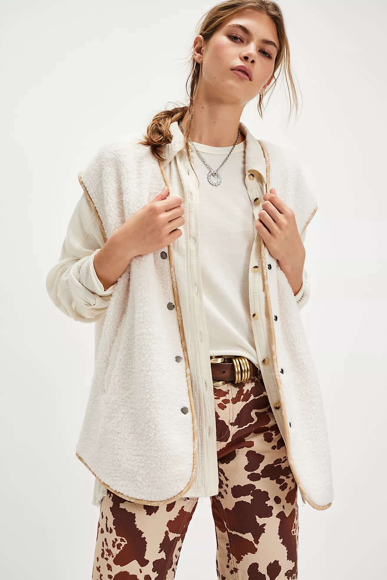 Outlaw Sherpa Vest | Free People (Global - UK&FR Excluded)