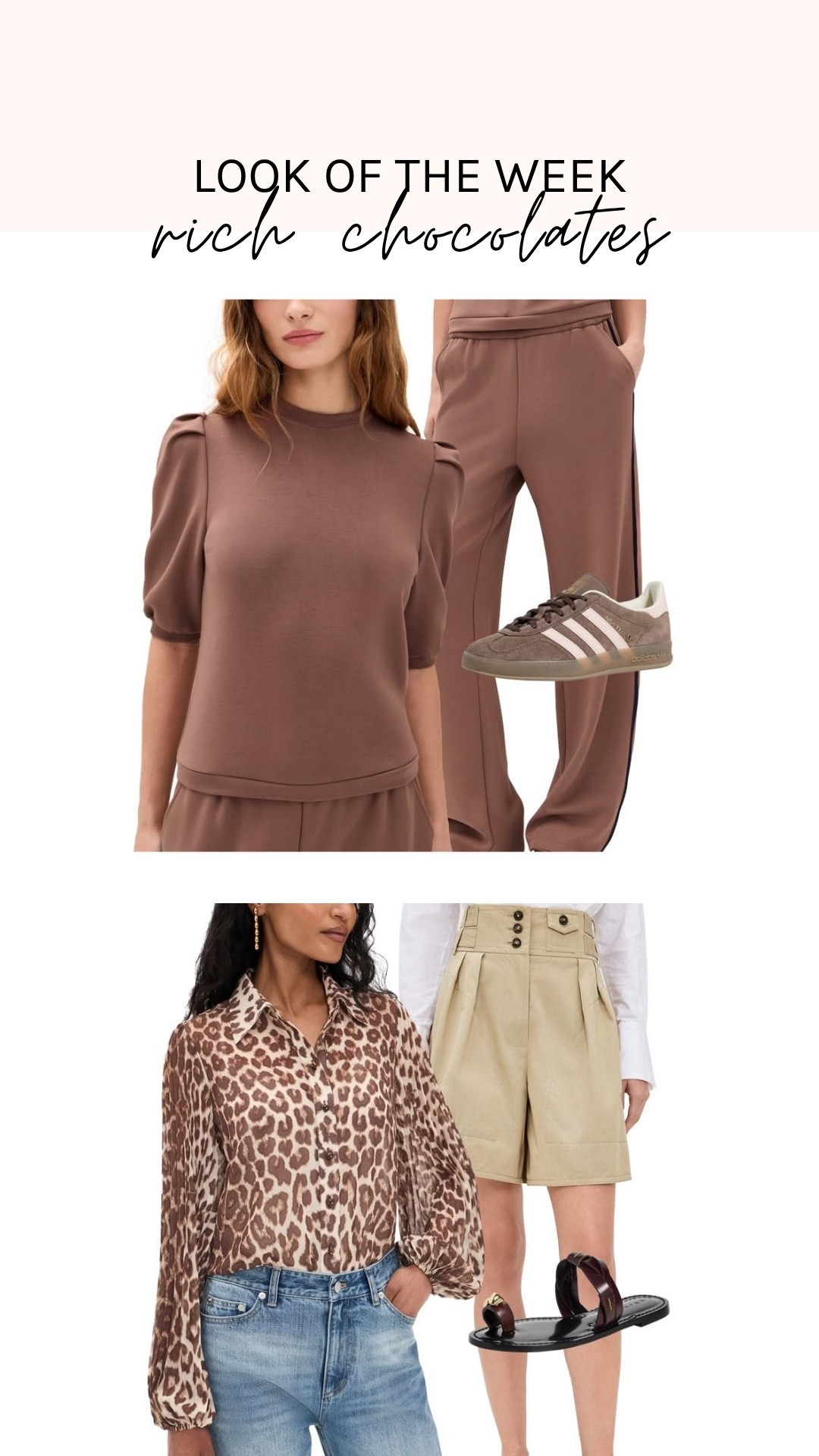 Indulge your sweet tooth with this week’s picks. Choose from one-and-done dresses, chic tops paired with great shorts or jeans, and must-have sets all in rich chocolate shades.

#LTKootd