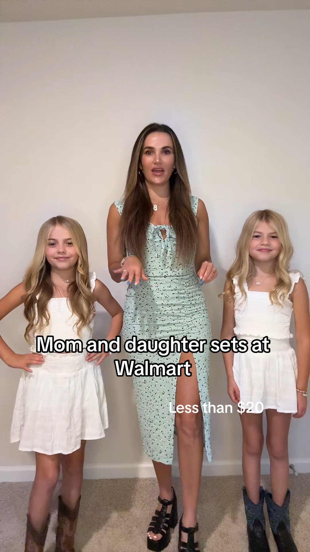 Mom and daughter sets at Walmart! These are perfect for Mother’s Day, vacation, and summer! The white sets the girls are wearing totally look like something you would see on Love Shack Fancy for a fraction of the cost. They are super comfortable and can be mixed and matched to created different looks.

#LTKStyleTip #LTKKids #LTKFamily