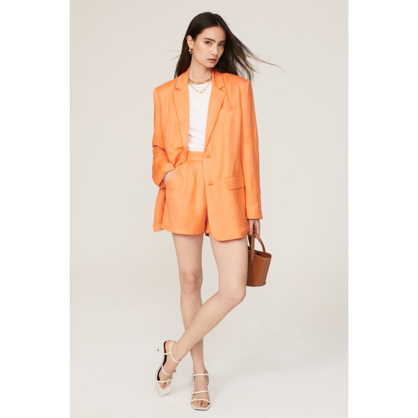 Ashley Park x RTR Orange Blazer Orange | Rent the Runway