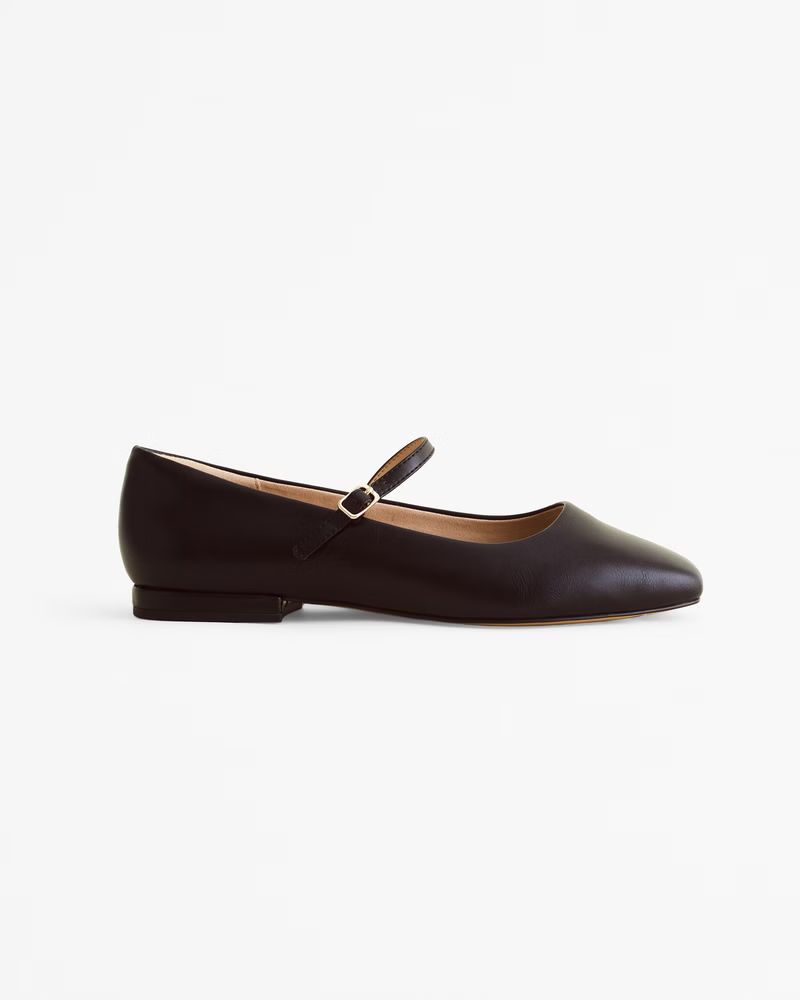 Women's Mary Jane Flats | Women's Shoes | Abercrombie.com | Abercrombie & Fitch (US)