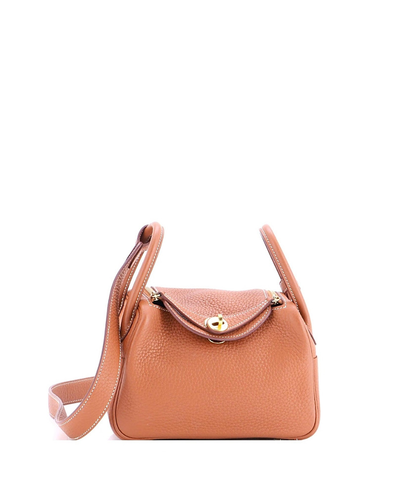 Pre-Owned HERMES Mini Lindy Bag Clemence | Bloomingdale's (US)