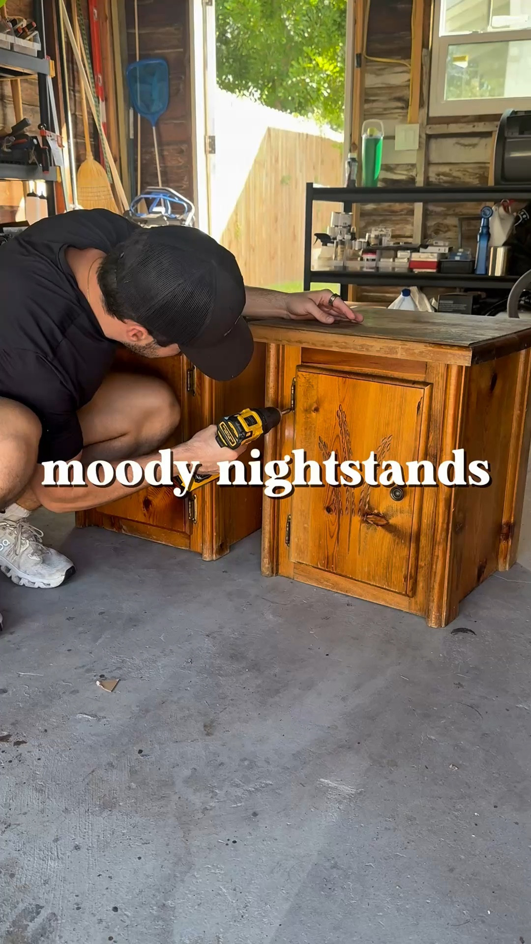 Sometimes a plan B makes all the difference, especially after I ended up HATING how this flip first came out 😭

I thought my thrift run was going to be a bust, and on my way out I spotted these two small wooden end tables that were calling my name 📲

Bringing them back to the workshop, I filled in the old floral pattern on the door fronts to give me a blank canvas to work with 🖼️

Moving on to the first plan, which was to strip the top and details of the sides down to bare wood and paint the rest of the body 🎨

I got all finished with the light wood paired with the grey tone paint and I knew immediately…we messed up 👹

I took it back to the drawing board and decided to totally change paths and move to a dark and moody set instead 🌚✨

Pairing Minwax Dark Walnut with Dixie Belle Black Sands was the ultimate timeless combo 👯‍♂️

I need help on what you would pay for this set, comment your thoughts below 👇

#furnitureflip #diy #flipping #thriftfinds

#LTKHome #LTKStyleTip