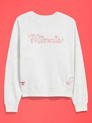 Old Navy x Disney Minnie Mouse SoComfy Oversized Graphic Sweatshirt | Old Navy (US)