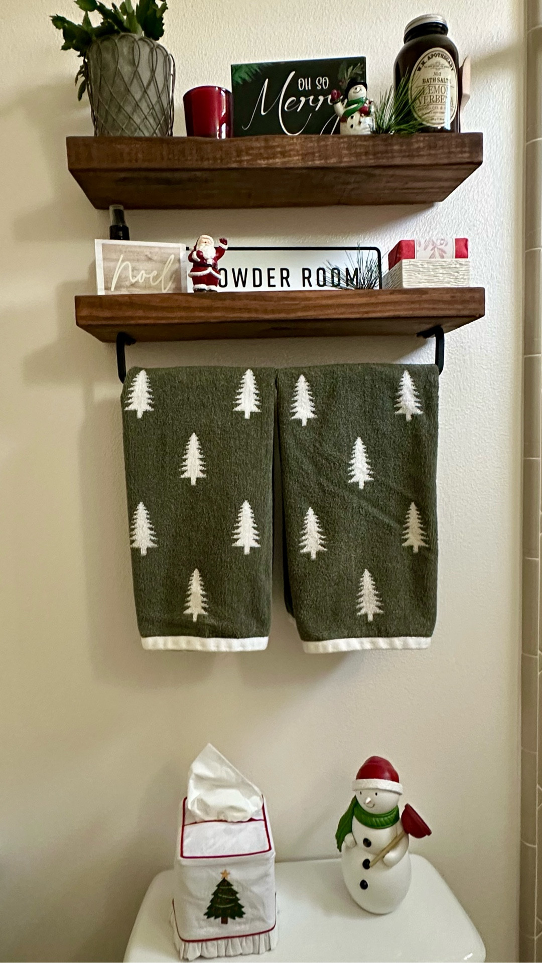It's the little touches!  I think this cute little tissue holder brings a fun, festive feel to my guest bathroom  

#LTKHoliday #LTKHome #LTKGiftGuide