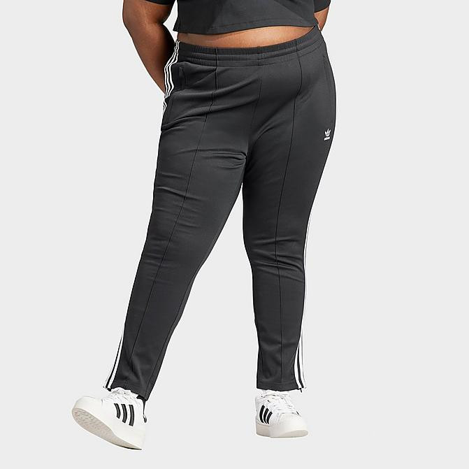 Women's adidas Originals adicolor Superstar Track Pants (Plus Size) | Finish Line (US)