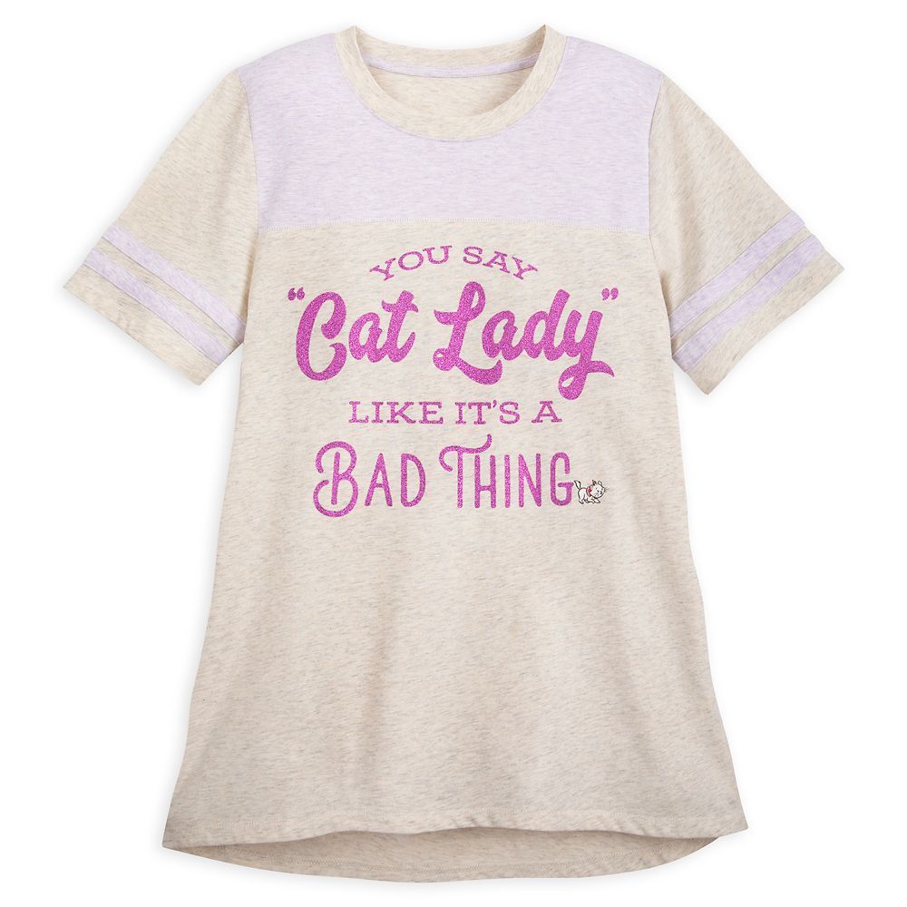 Marie ''You Say Cat Lady Like It's a Bad Thing'' T-Shirt for Women – The Aristocats | Disney Store