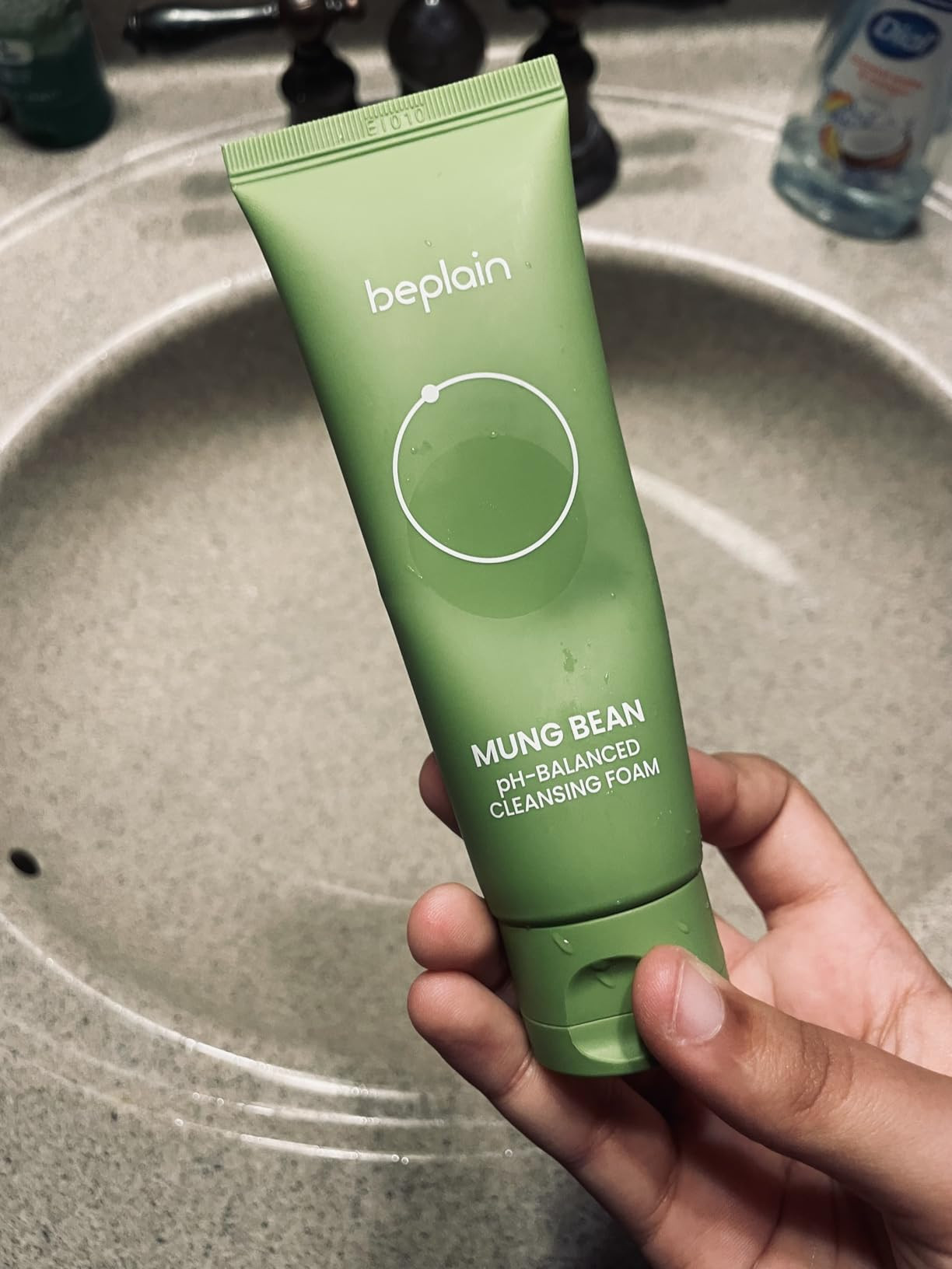beplain Mung Bean pH-Balanced Cleansing Foam | Daily Hydrating Cleanser for Sensitive Skin | Non-... | Amazon (US)