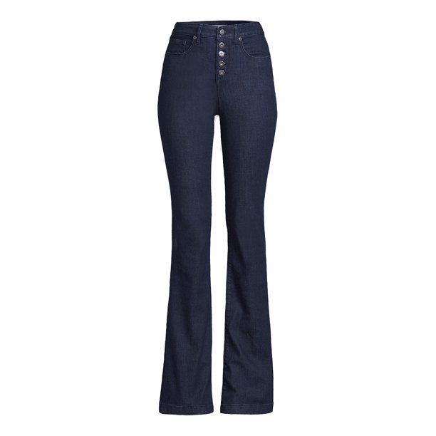 Sofia Jeans by Sofia Vergara Women's Melisa High-Rise Flare Jeans | Walmart (US)