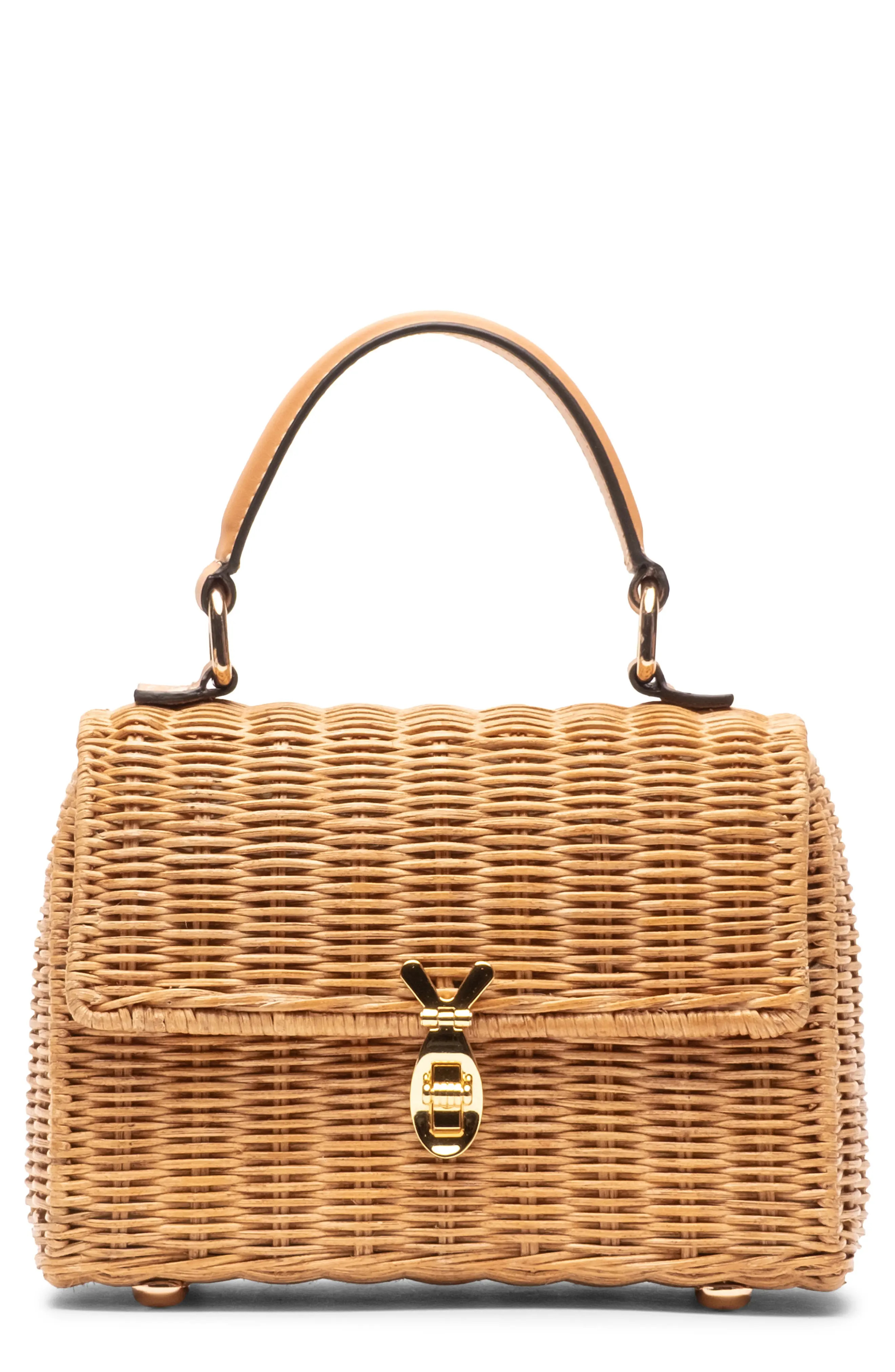 Frances Valentine Bunny Basket Wicker Handbag (Women) | Nordstrom | Nordstrom