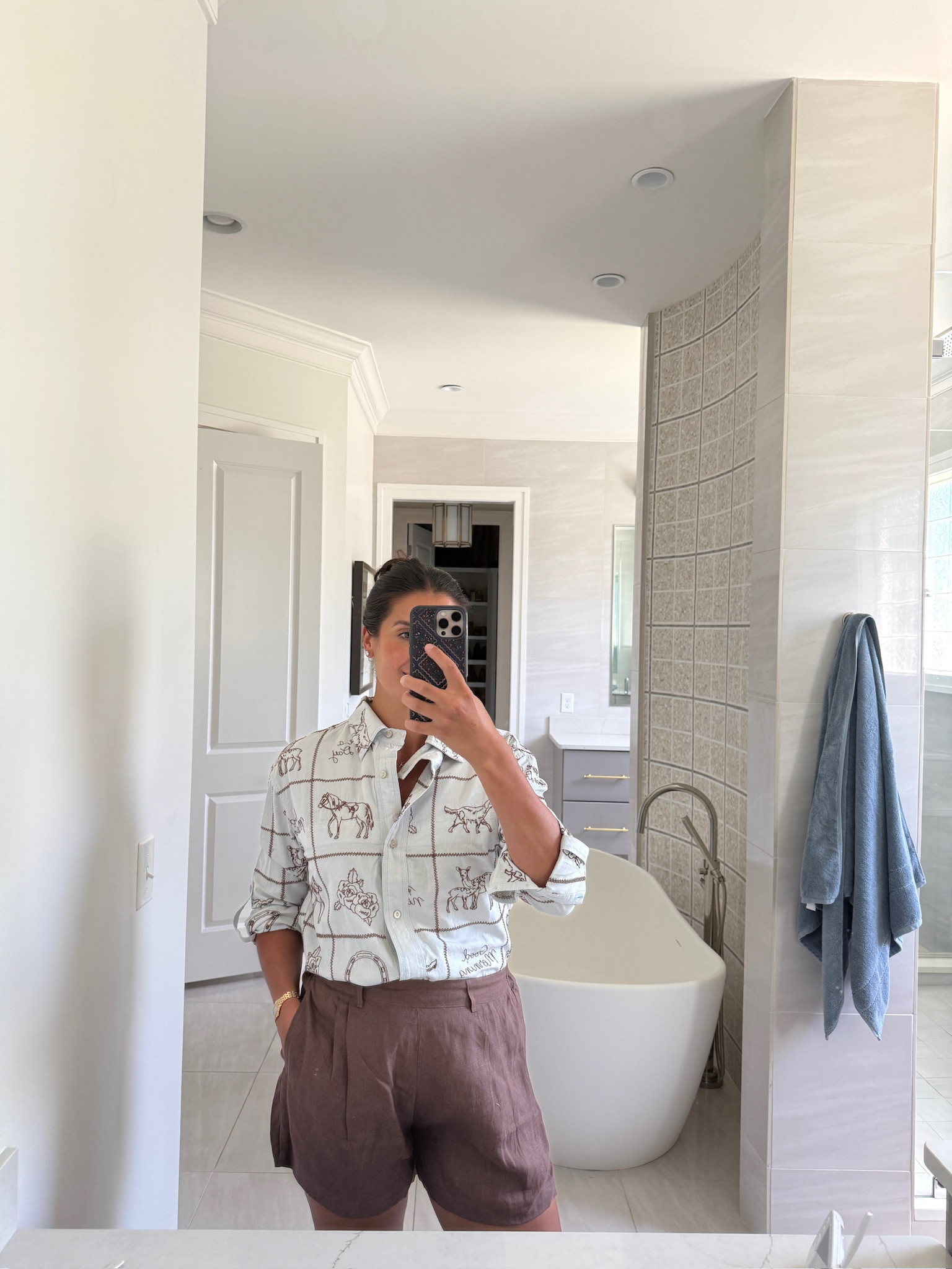 Love this new shirt from FP!!

TTS: M

Shopbop, vitamin a, linen shorts, rodeo shirt, summer outfit, cma fest outfit, stage coach, country outfit inspo women’s, Grace white

#LTKootd #LTKgrwm #LTKdayinmylife