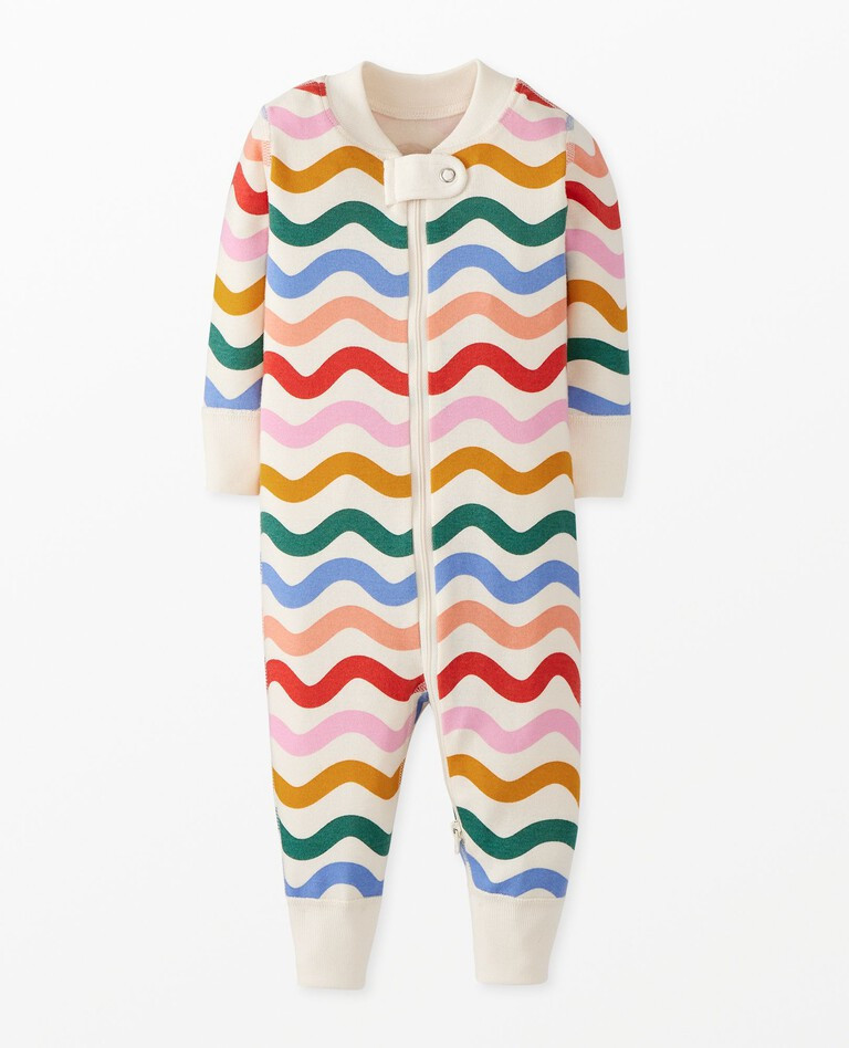Baby Easter Print 2-Way Zip Sleeper | Hanna Andersson