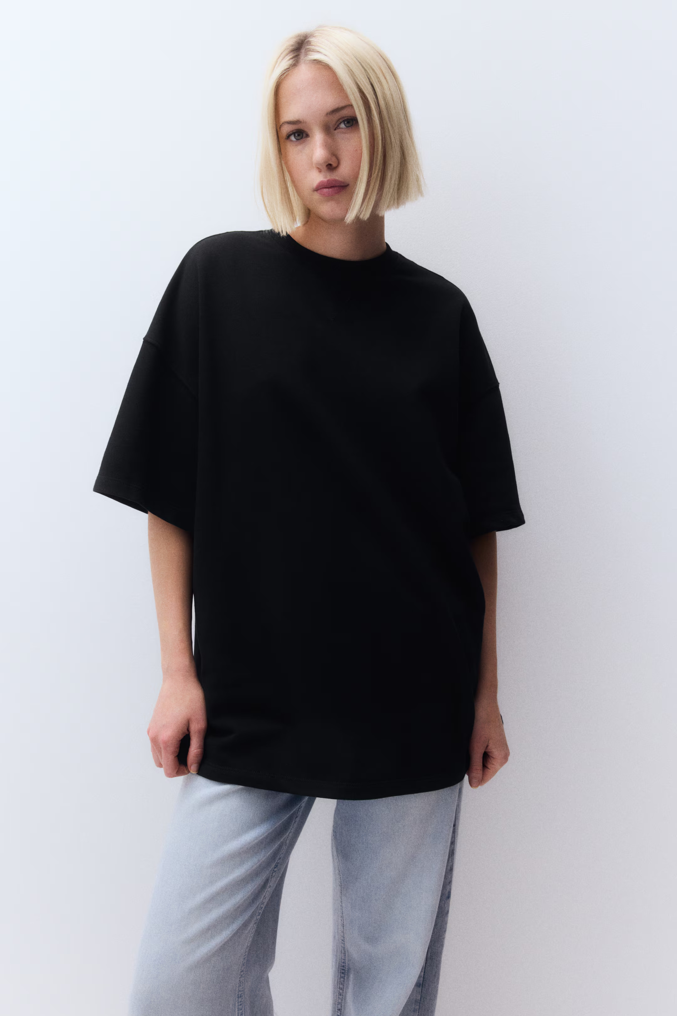 Oversized Short-Sleeved Sweatshirt | H&M (US + CA)