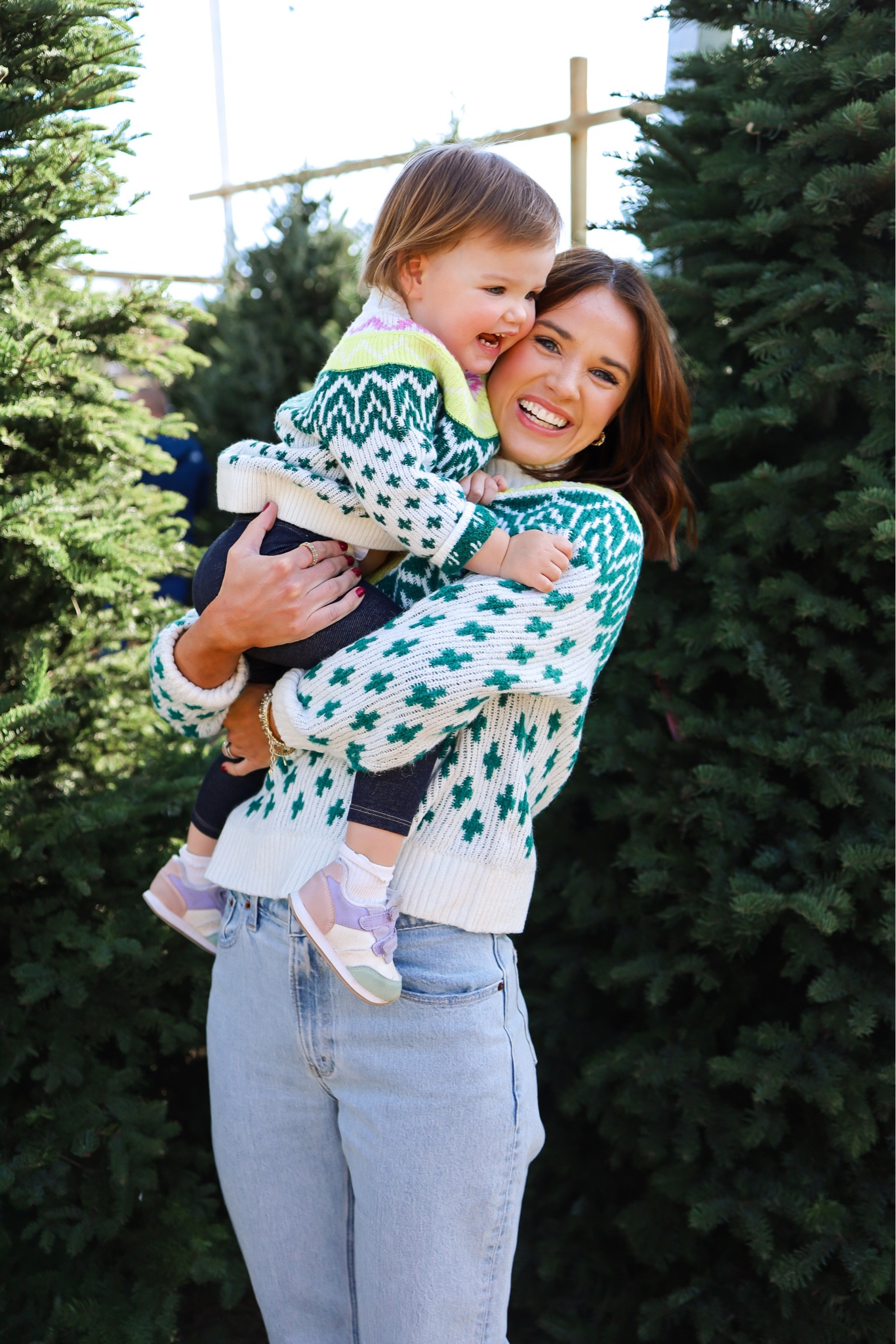 Matching sweaters // fit tts
Abercrombie denim / wearing 26 curve love 



#LTKCyberWeek #LTKSeasonal #LTKHoliday