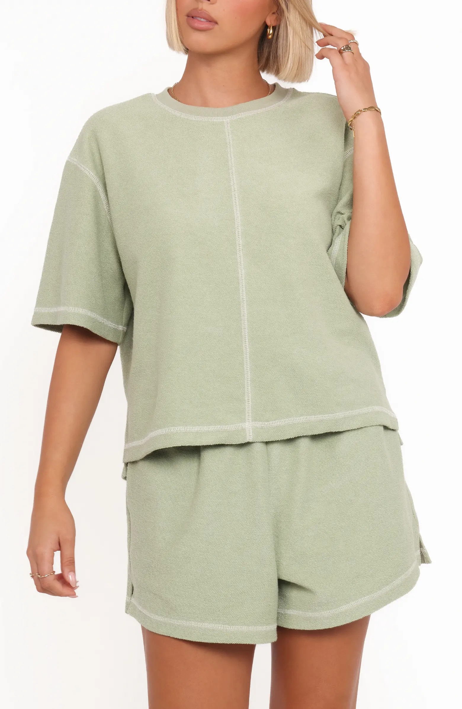 Melody Knit T-Shirt & Shorts Set | Nordstrom