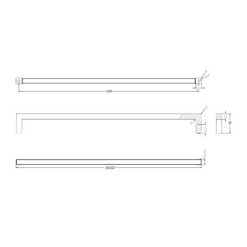 Metal 12 5/8" Center to Center Bar Pull | Wayfair North America