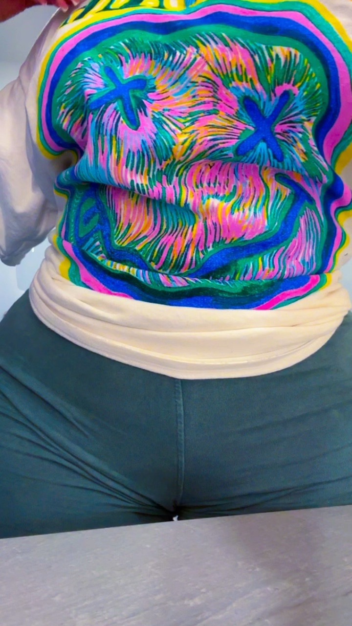 Shop this cute tee with the shorts for a comfort cozy travel/airport look. I’m wearing a size small in the shirt as it is oversized. 