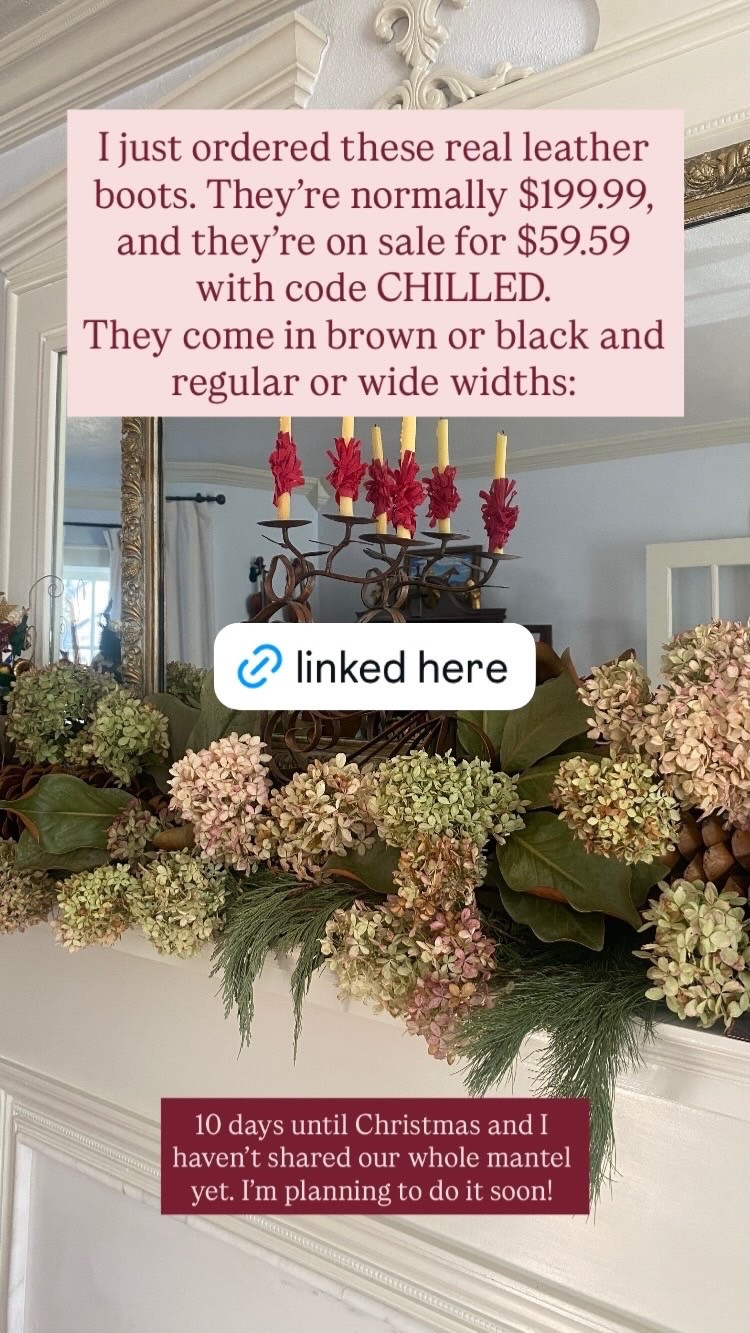 There are a lot of fabulous finds on sale at Lands End right now! I am going to link some great deals, beginning with these boots that I ordered. They come in brown or black and regular or wide widths. Check the post again because I will be adding more deals. 

#LTKOver40 #LTKSaleAlert