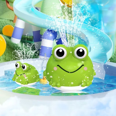 Paaaawaters Children's water toys, cute fun spray toys, cute frog shape bath bath Summer water toys | Target