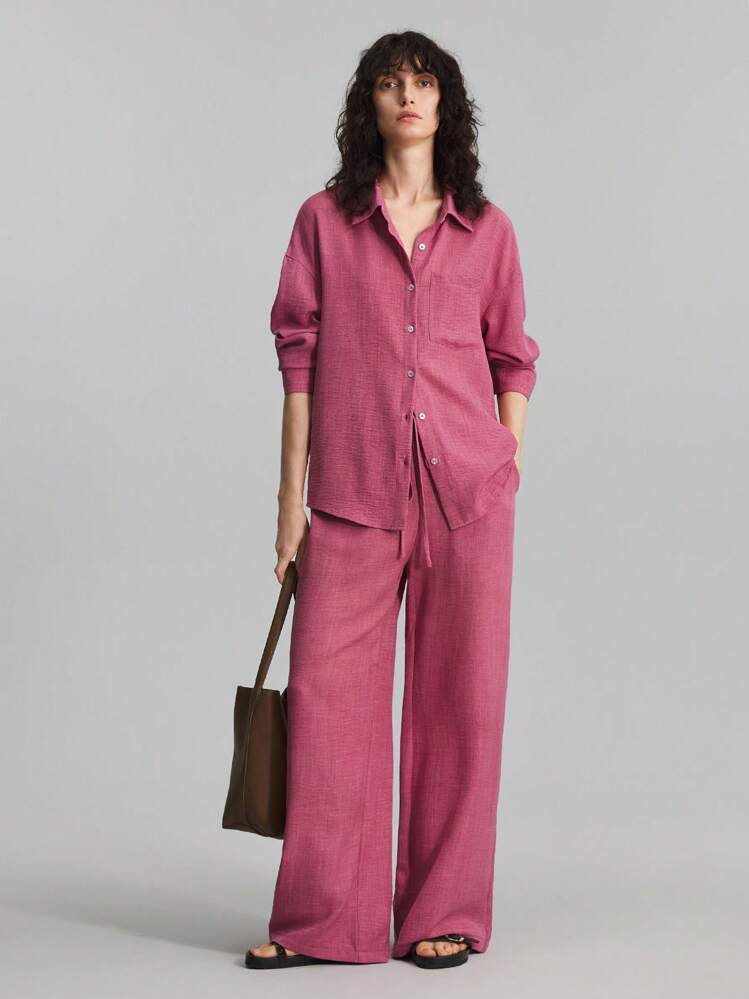 CA$39.88
-5%
CA$41.98
Ontre 2026SS New Women's 2 Pieces Set, Casual Blouse & Wide Leg Pants, Daily/Beach/Brunch/Music Festival/Party Elegant Urban Chic Versatile Graduation Outfit
4.89
(2,588)
Color: Hot Pink













Size
CA
US 2 (XS)
US 4 (S)
US 6 (M)
US 8/10 (L)
Petite
Check My Size

Size Guide
 91% found it true to size 
Not your size? Tell us
More Options
Short Sleeve
 | SHEIN