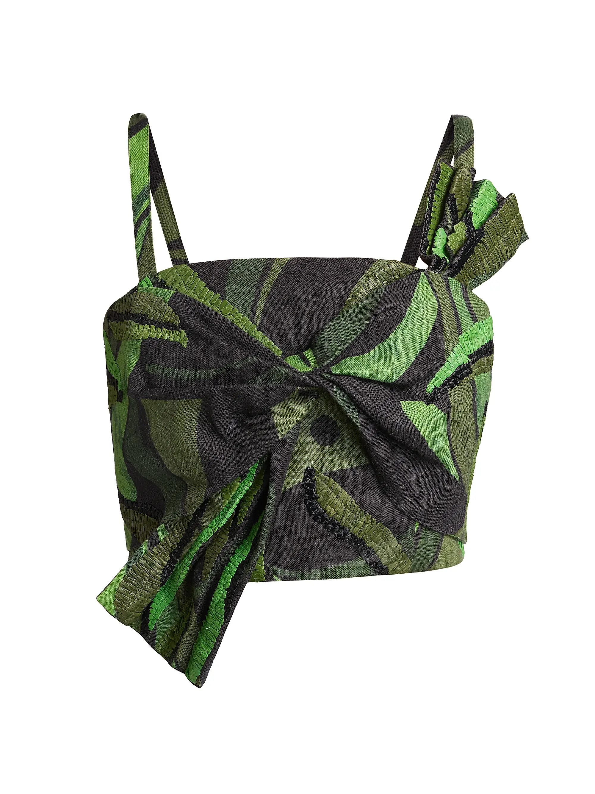 Coconut Tree Flow Crop Top | Saks Fifth Avenue