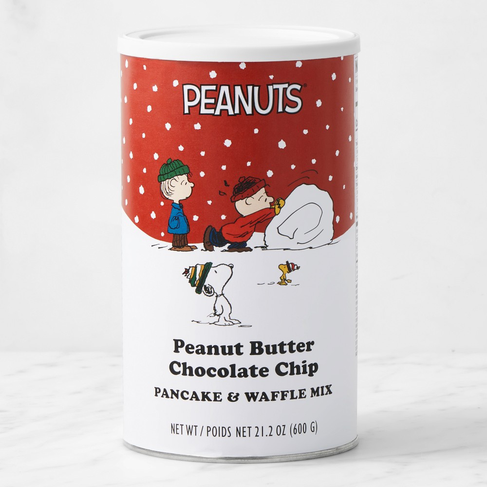 PEANUTS™ x Williams Sonoma Peanut Butter Chocolate Chip Pancake & Waffle Mix | Williams-Sonoma