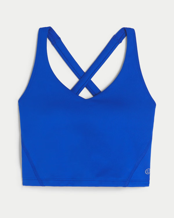 Gilly Hicks Active Recharge Strappy Plunge Tank | Hollister (US)