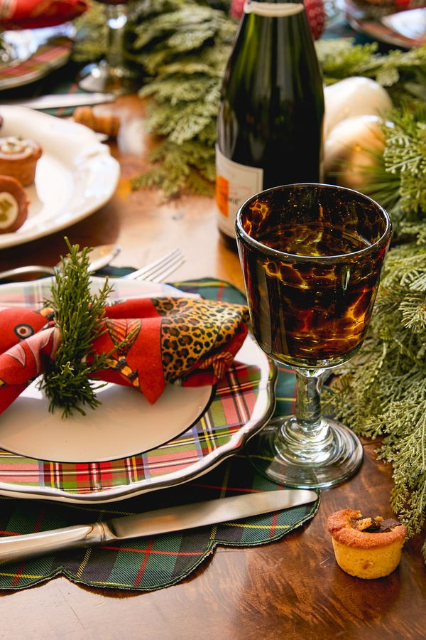 Blue Plaid Style Placemats Set of 4 | Tuckernuck (US)