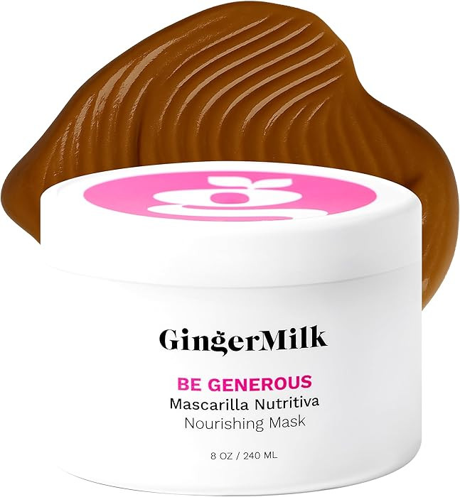 Deep Repair Hair Mask for Dry and Curly Hair – Castor Oil, Biotin, Ginger – Sulfate-Free – ... | Amazon (US)