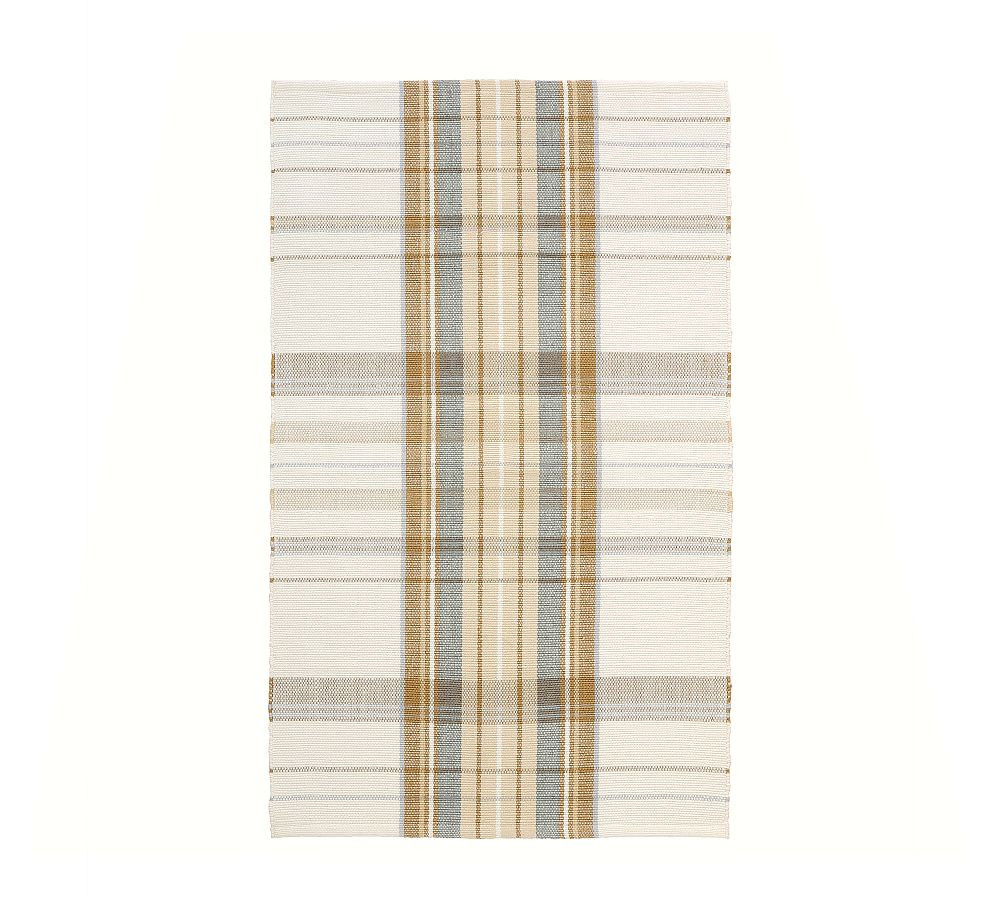Stewart Plaid Performance Rug | Pottery Barn (US)