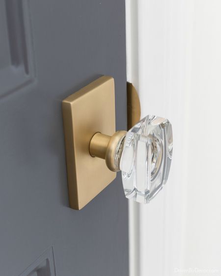 The crystal and brass door knobs in our old house - so gorgeous!!

#LTKstyletip #LTKhome