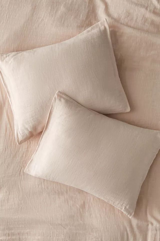 Cozy Slub Sham Set | Urban Outfitters (US and RoW)