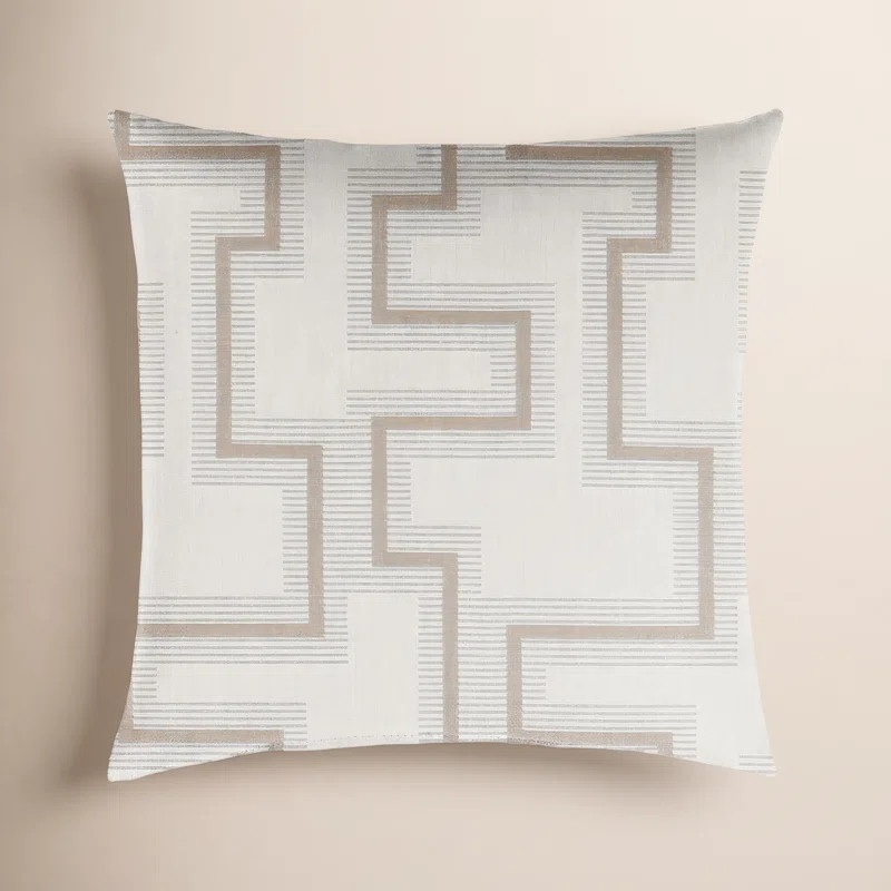 Outdoor Geometric Throw Pillow | Wayfair North America