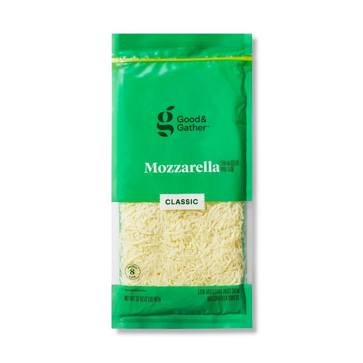 Shredded Mozzarella Cheese - 32oz - Good & Gather™ | Target