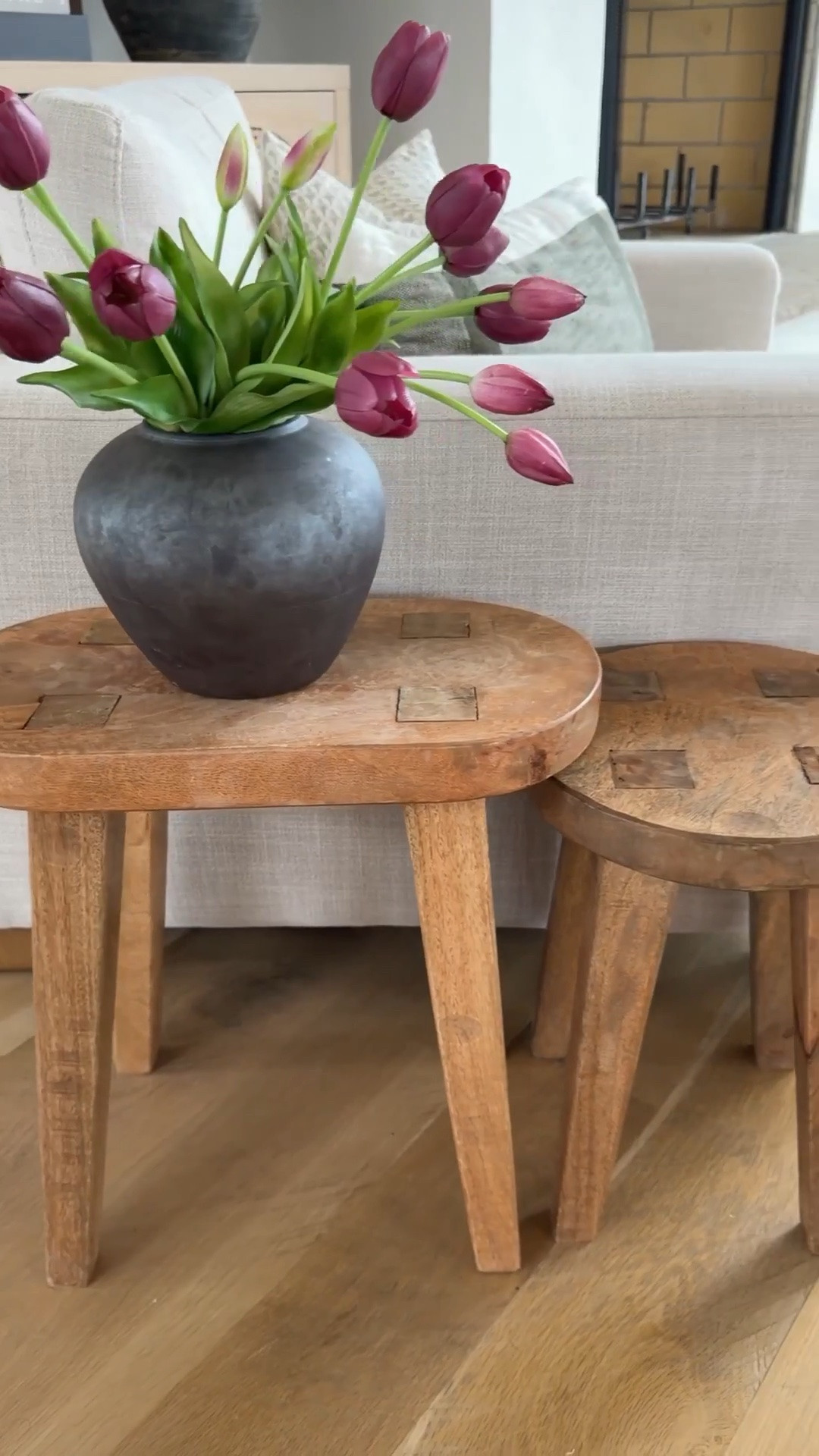 It’s amazing how one simple piece can completely change the feel of a room. 🤎

These wooden side tables add the perfect amount of warmth, texture, and character while still keeping everything light and timeless. I love styling them next to a sofa or accent chair with a lamp, a stack of books, and a small vase for that effortless designer look.

They’re the kind of versatile pieces that work in almost any room and make your home feel a little more collected, cozy, and elevated.

#LTKHome #LTKmomlife #LTKvlog